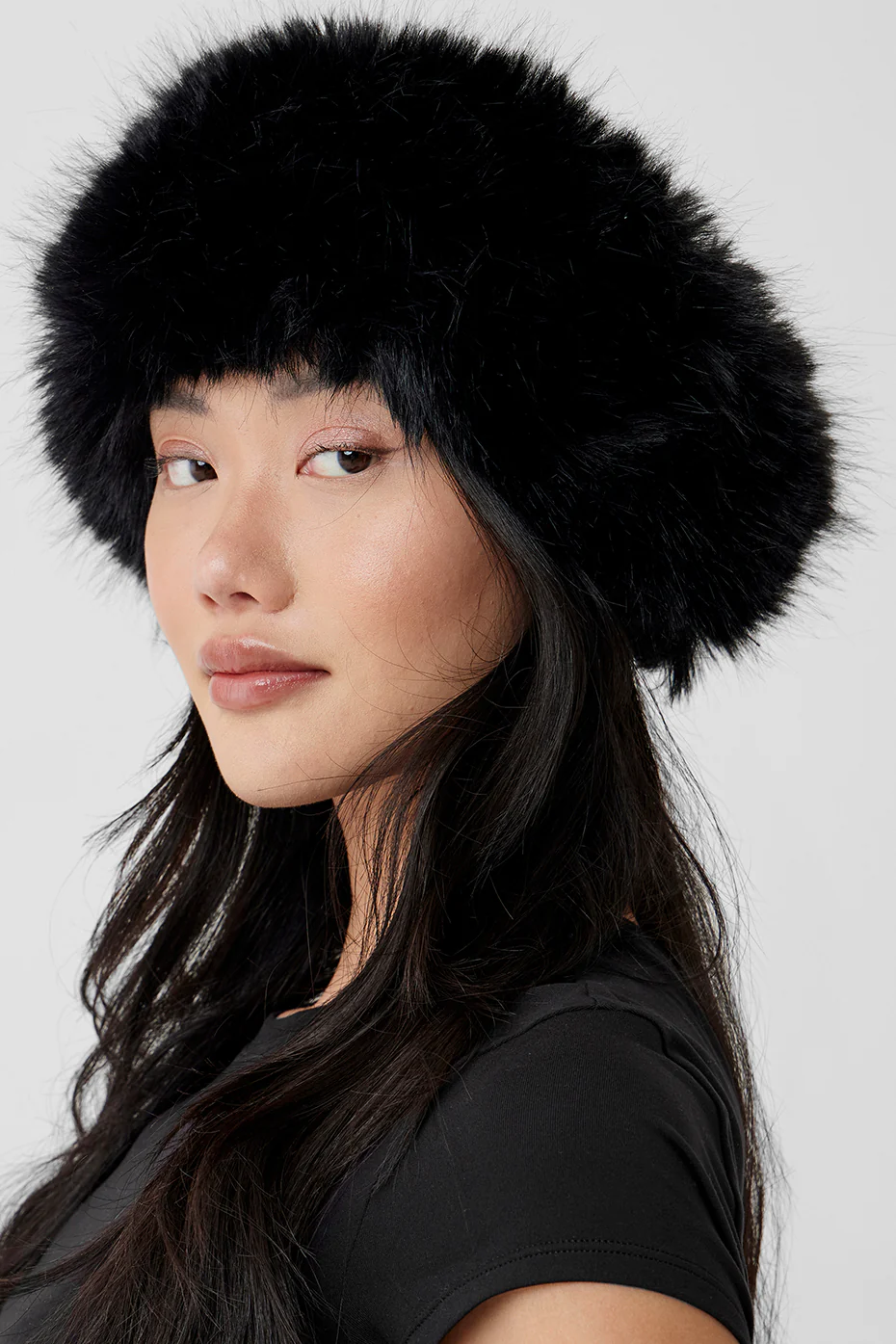 Alo Yoga Faux Fur Wintersun Headband - Black Alo Yoga Faux Fur Wintersun Headband – Black online