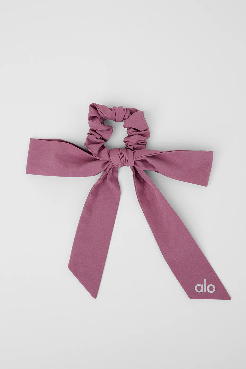 Alo Yoga Love Knots Tie Scrunchie - Soft Mulberry Alo Yoga Love Knots Tie Scrunchie – Soft Mulberry online