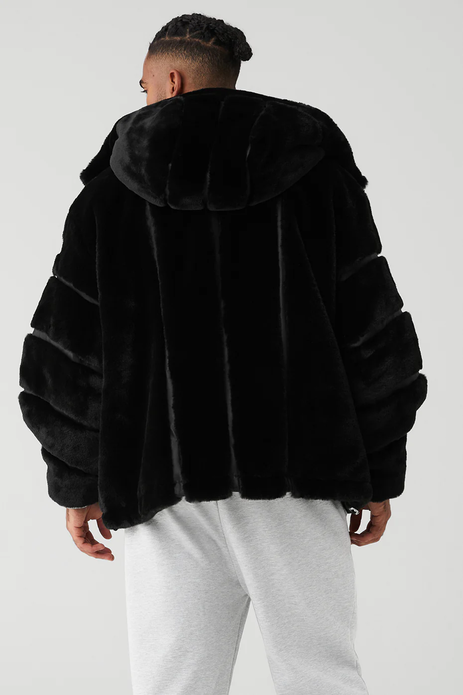 Alo Yoga Knock Out Faux Fur Jacket – Black online