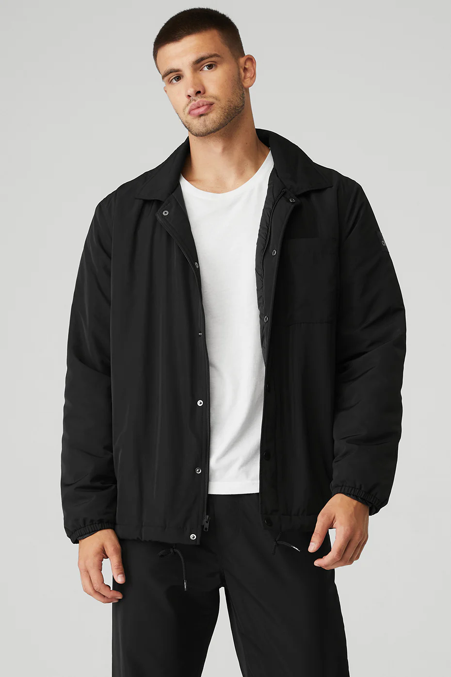Alo Yoga Legend Jacket - Black Alo Yoga Legend Jacket – Black online