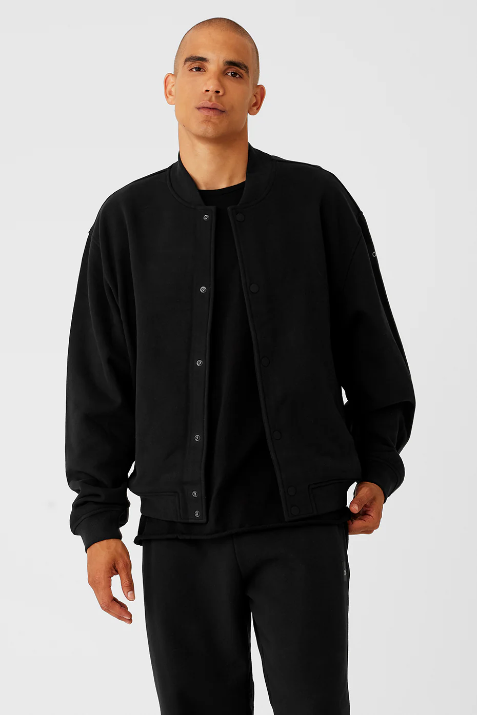 Alo Yoga Renown Varsity Jacket – Black online
