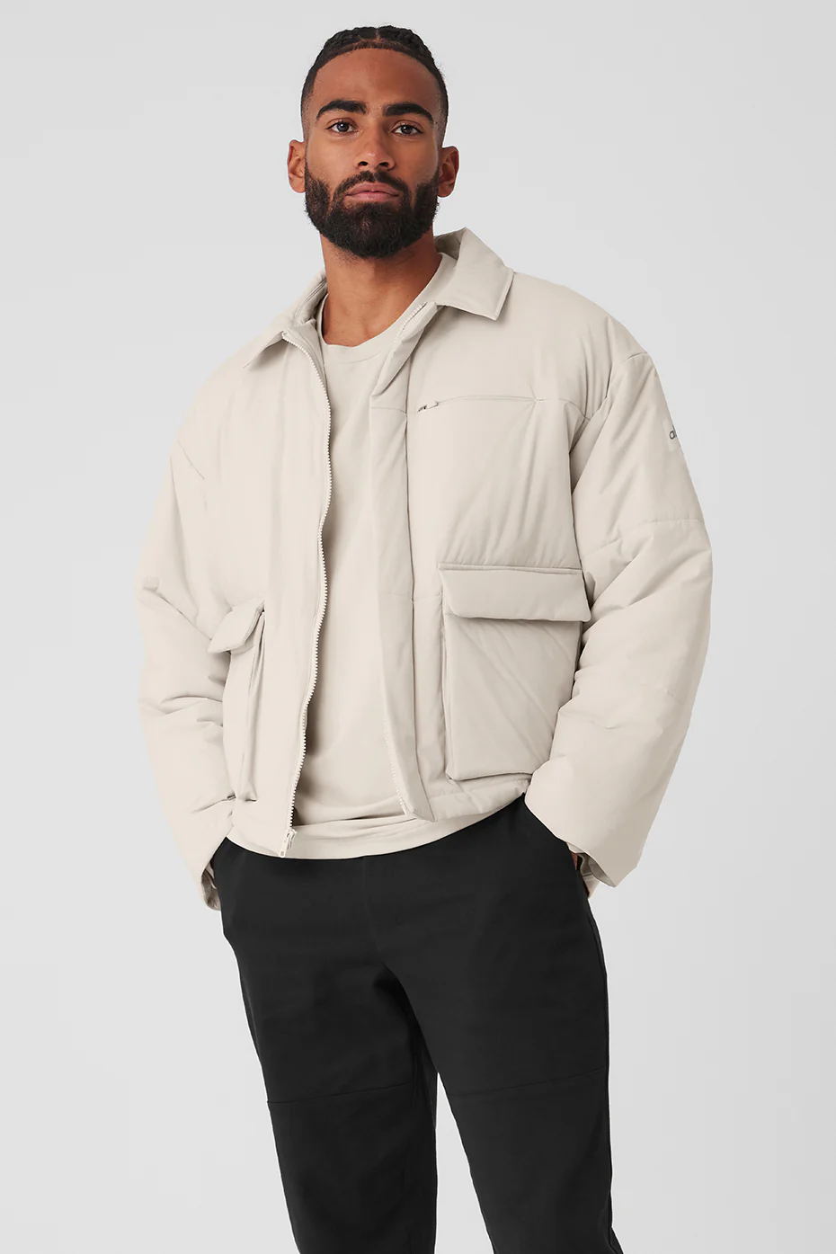 Alo Yoga Voyage Utility Cargo Jacket – Bone online