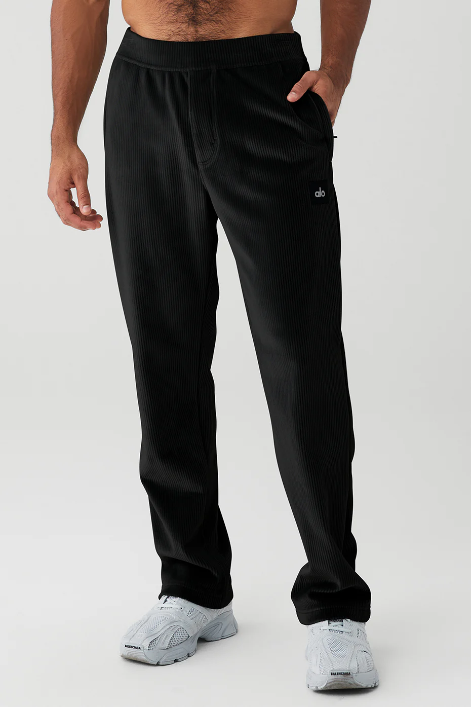 Alo Yoga Velour Baller Pant – Black online