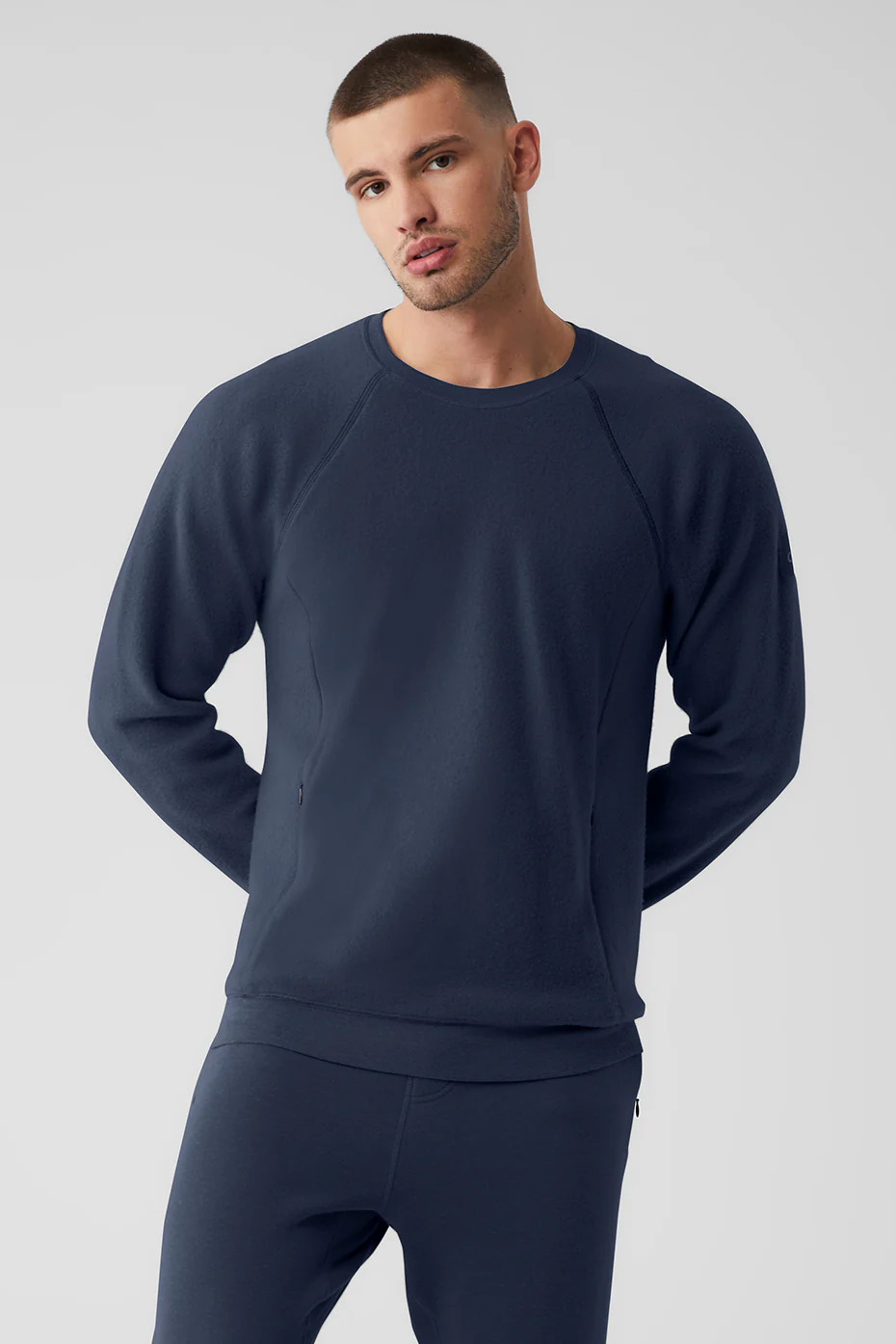 Alo Yoga Triumph Crew Neck Sweatshirt - Navy Alo Yoga Triumph Crew Neck Sweatshirt – Navy online