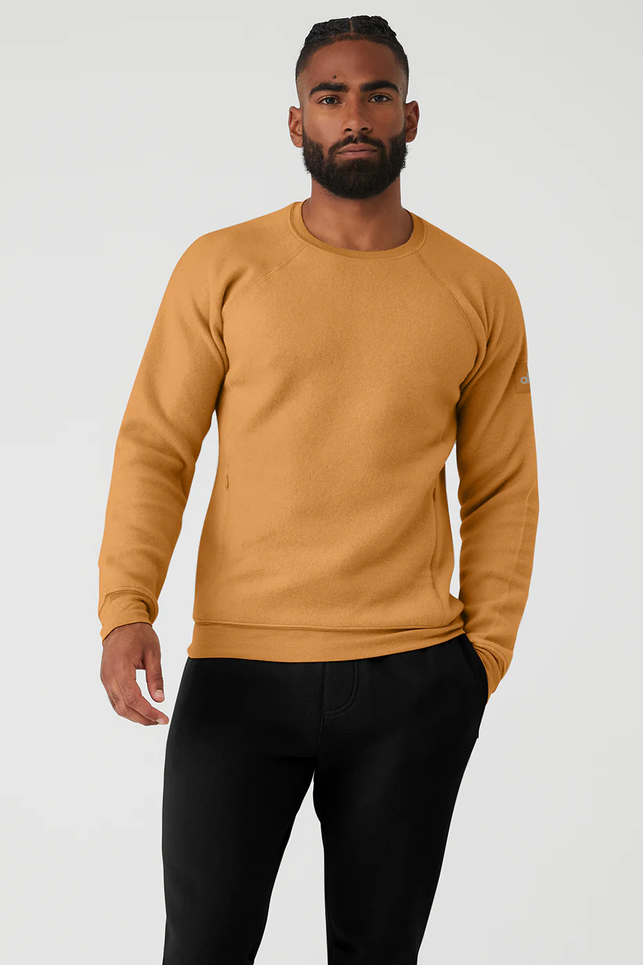 Alo Yoga Triumph Crew Neck Sweatshirt - Toffee Alo Yoga Triumph Crew Neck Sweatshirt – Toffee online