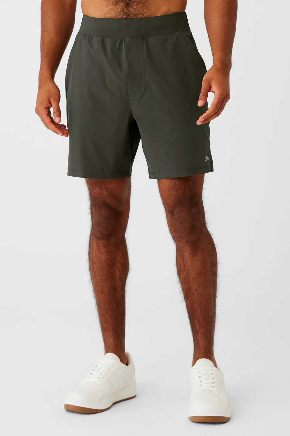 Alo Yoga 7 Repetition Short - Stealth Green Alo Yoga 7 Repetition Short – Stealth Green online