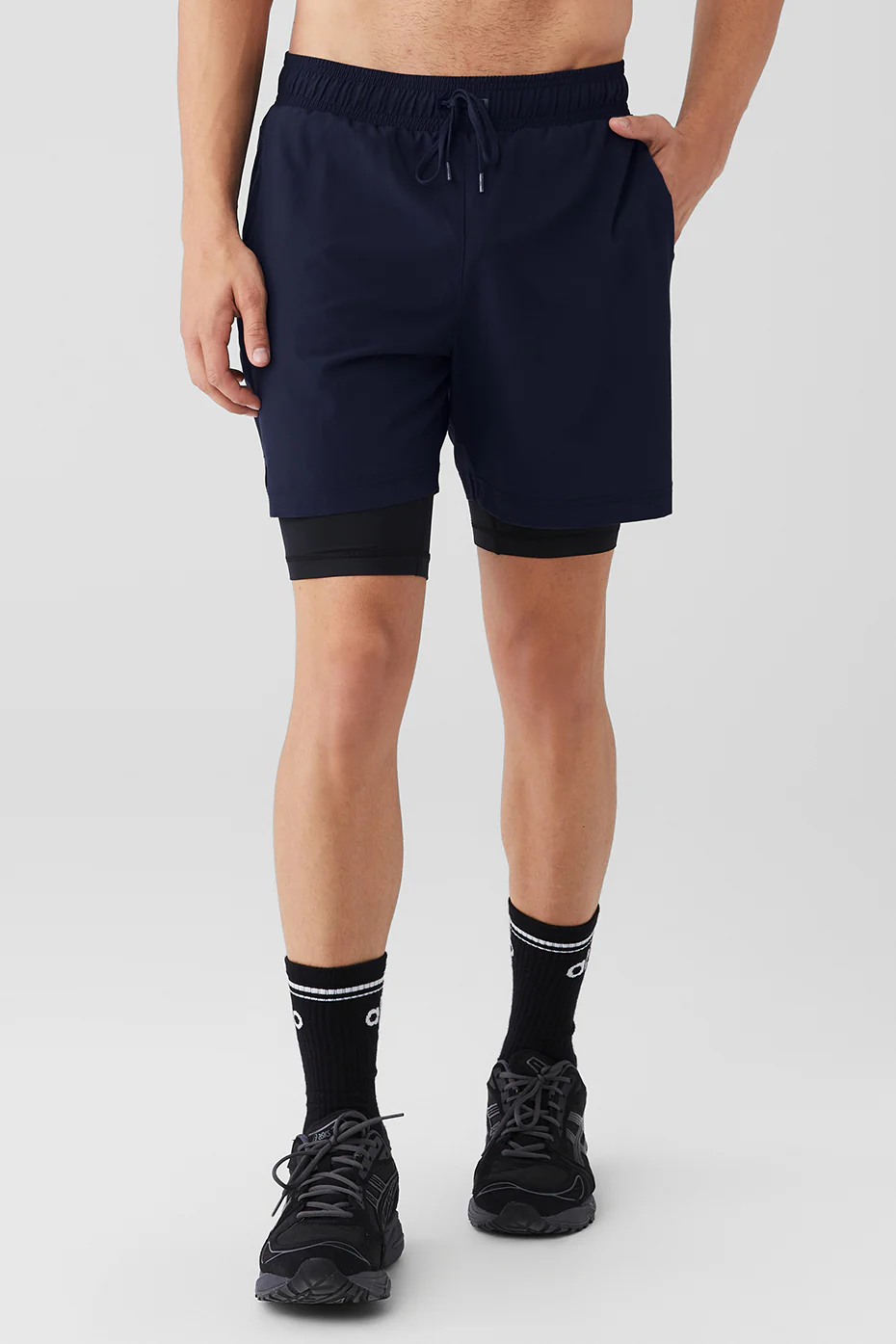 Alo Yoga 7” Unity 2 In 1 Short – Navy/Black online
