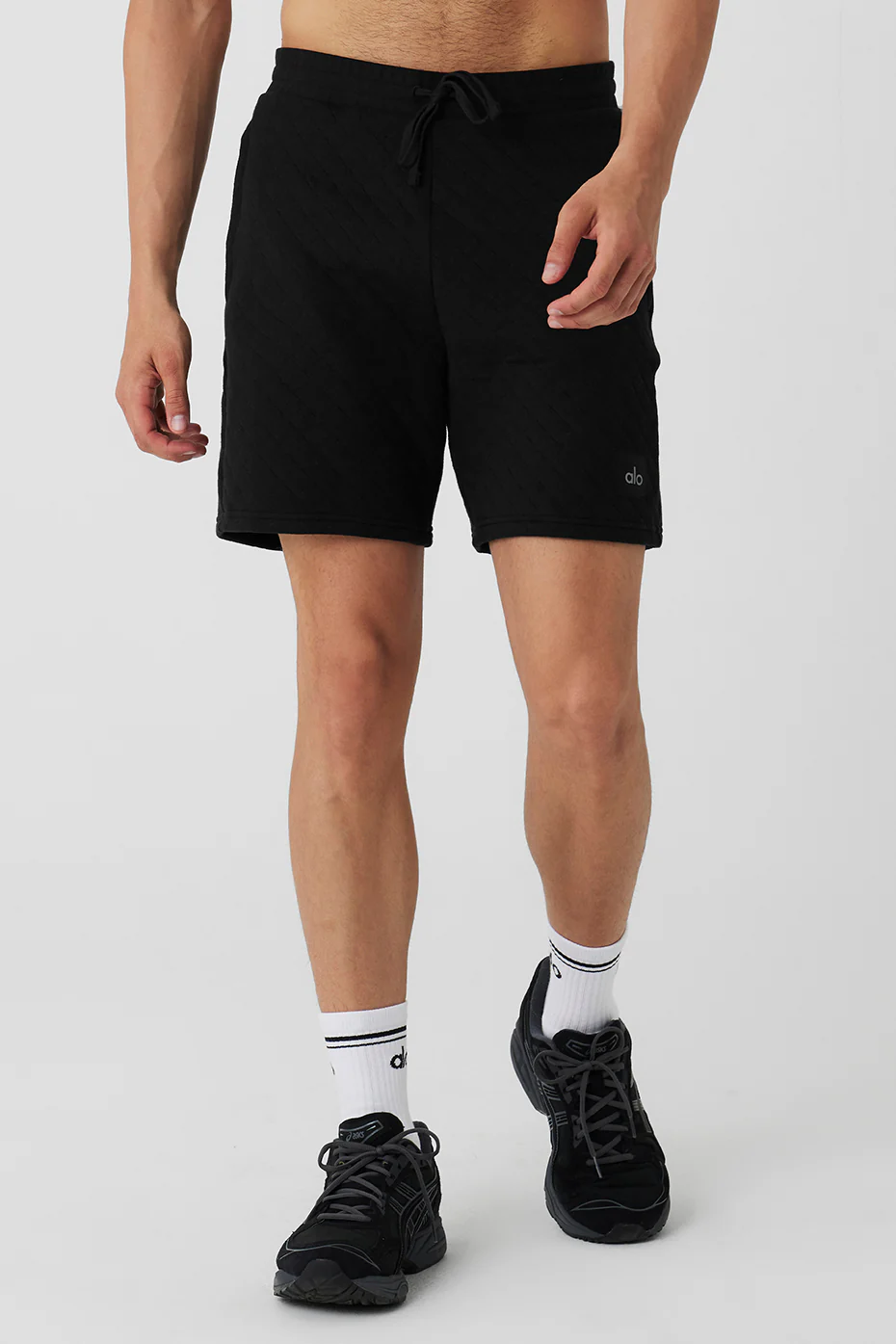 Alo Yoga Quilted Stadium Short – Black online