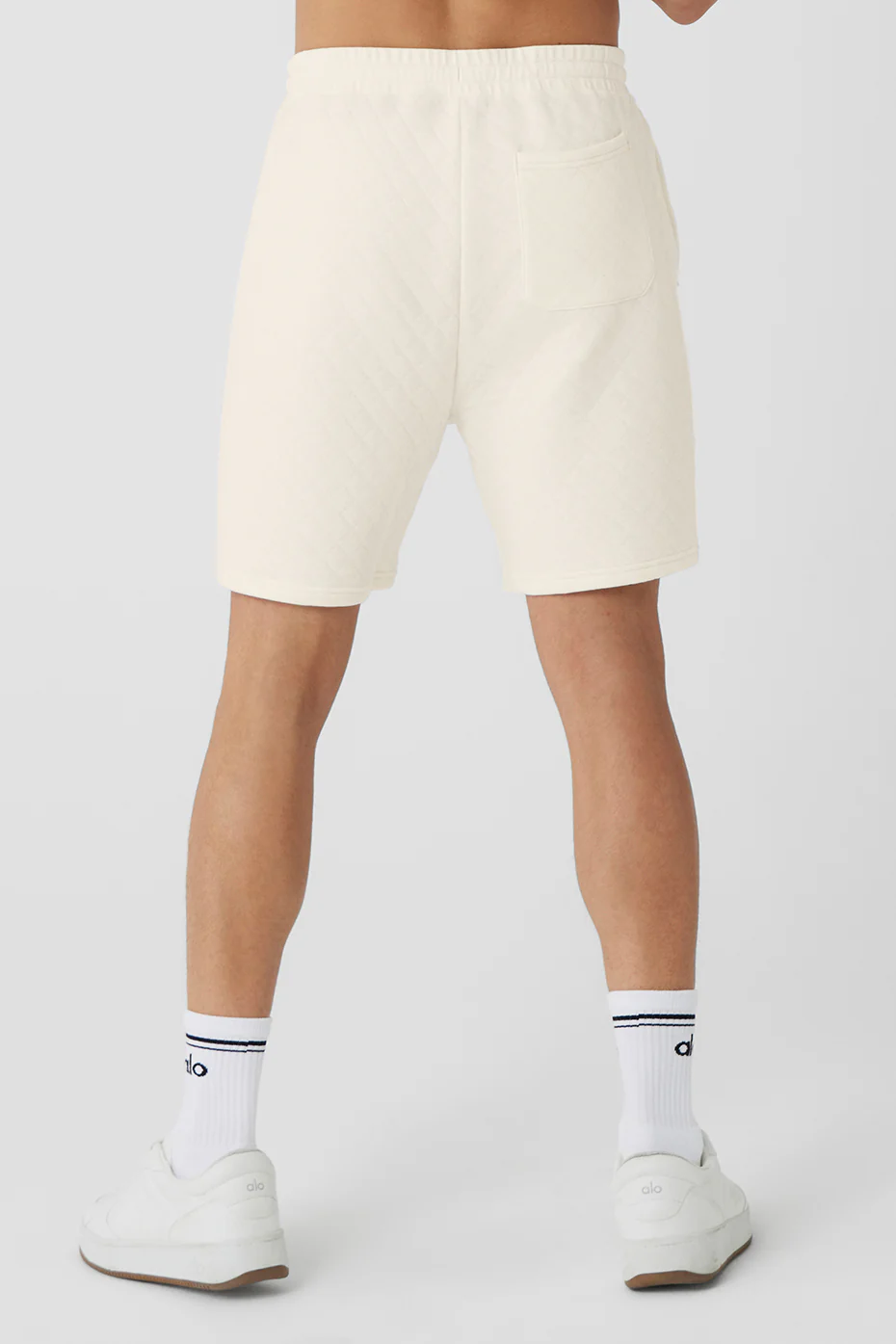 Alo Yoga Quilted Stadium Short – Ivory online