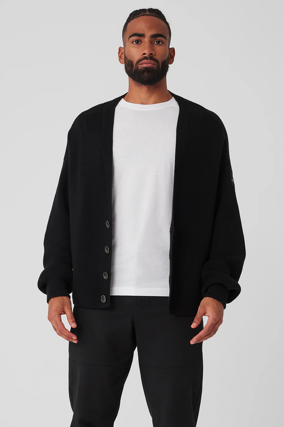 Alo Yoga Scholar Cardigan Sweater – Black online