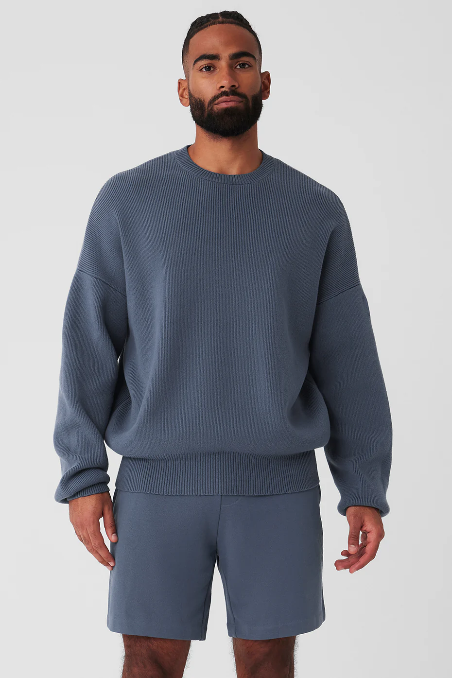 Alo Yoga Scholar Crew Neck Sweater – Bluestone online