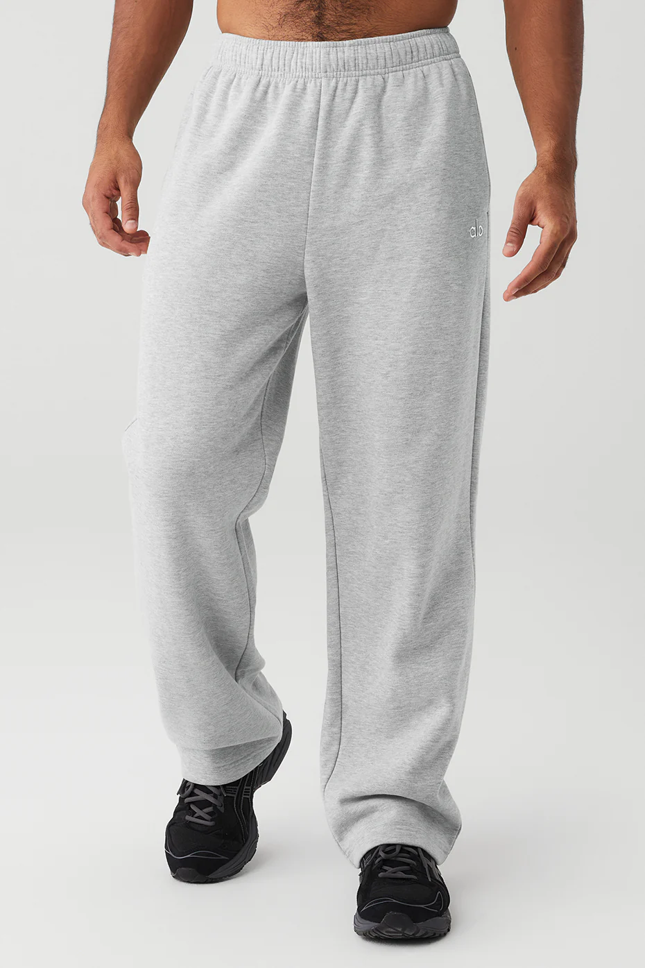 Alo Yoga Accolade Straight Leg Sweatpant – Athletic Heather Grey online