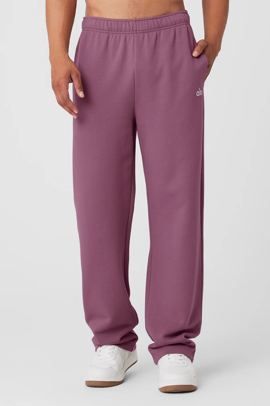 Alo Yoga Accolade Straight Leg Sweatpant – Soft Mulberry online