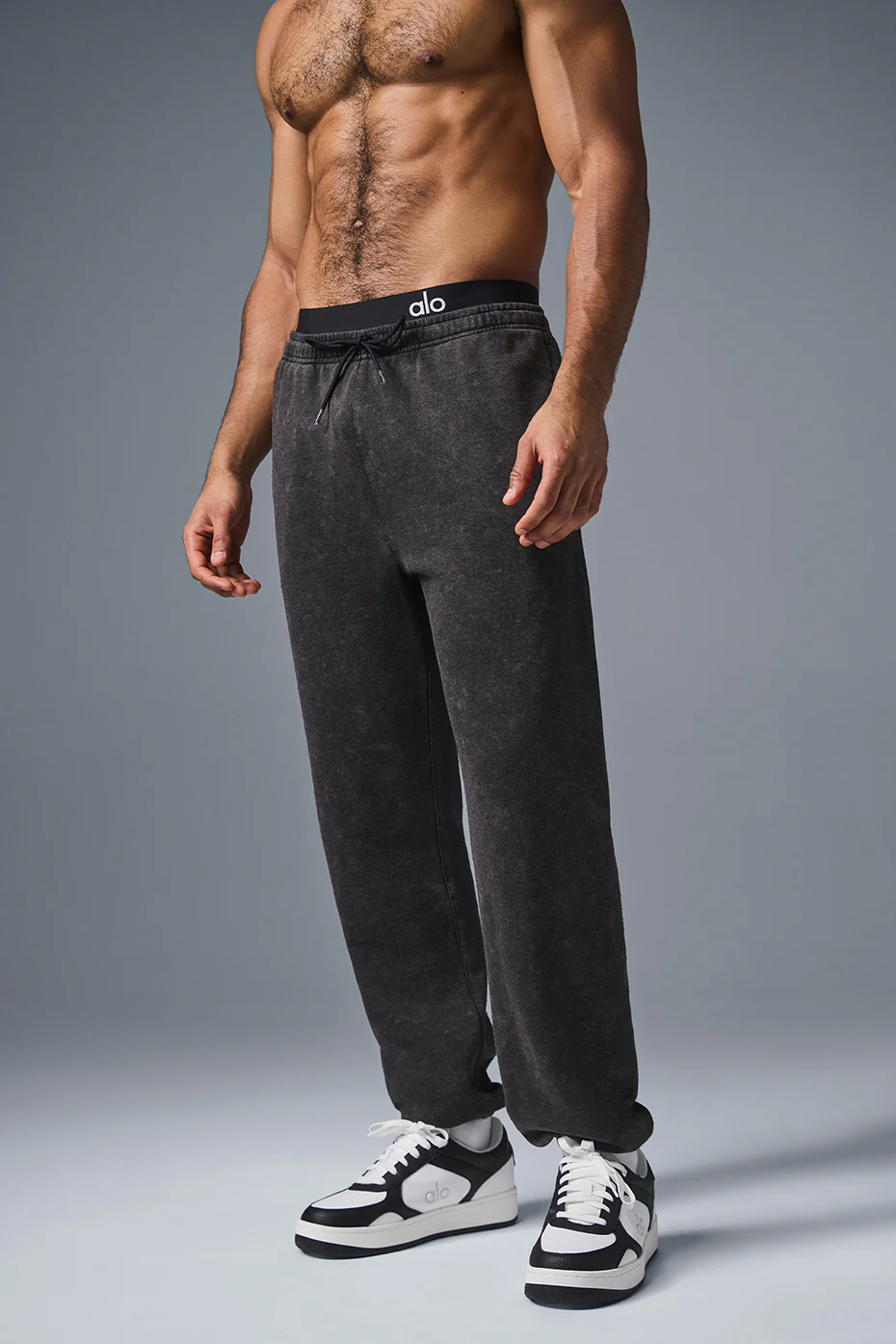 Alo Yoga Chill Vintage Wash Sweatpant – Black Wash online