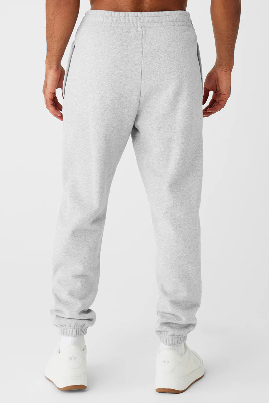 Alo Yoga Cuffed Renown Heavy Weight Sweatpant – Athletic Heather Grey online