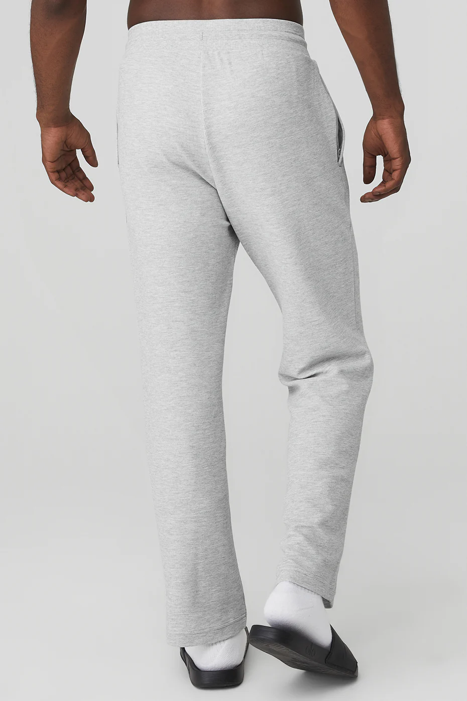 Alo Yoga Micro Waffle Fast Break Sweatpant – Athletic Heather Grey online