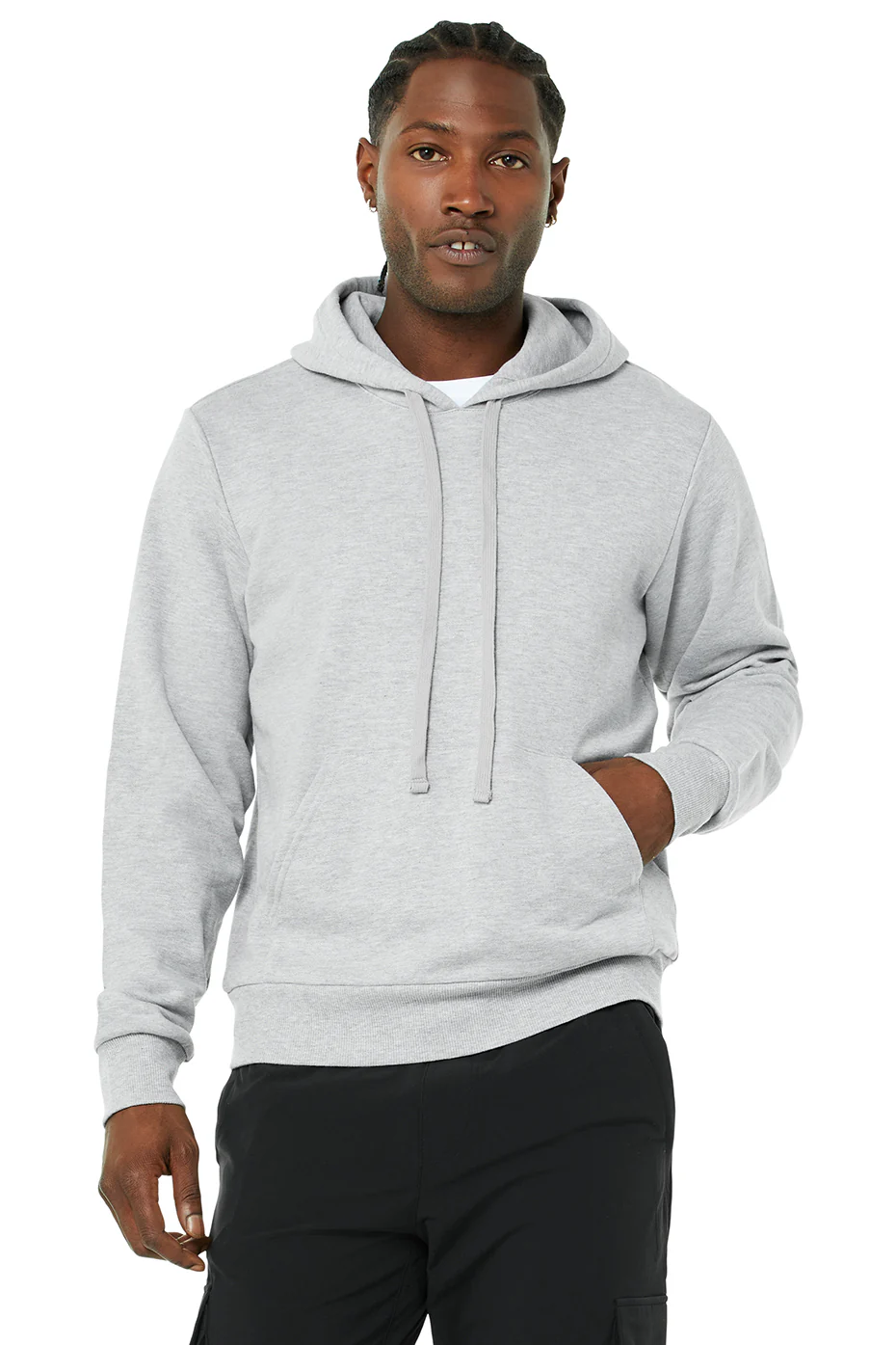Alo Yoga Caliber Hoodie - Athletic Heather Grey Alo Yoga Caliber Hoodie – Athletic Heather Grey online