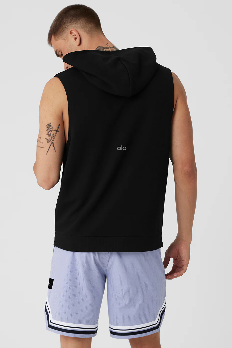 Alo Yoga Chill Sleeveless Hoodie – Black online