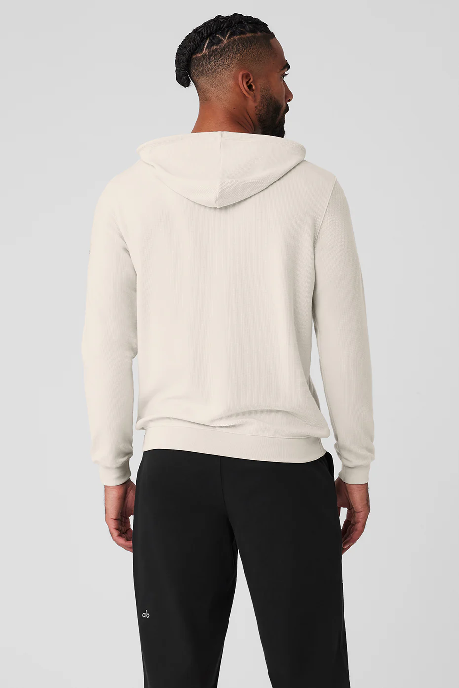 Alo Yoga Micro Waffle Fast Break Hoodie – Bone online