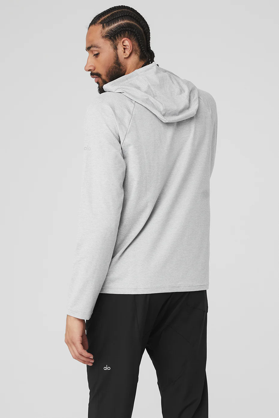 Alo Yoga The Conquer Hoodie – Athletic Heather Grey online