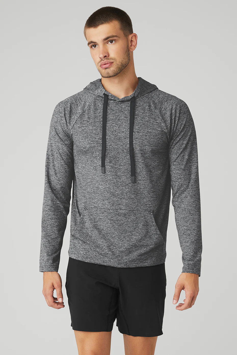Alo Yoga The Conquer Hoodie – Graphite Marl online