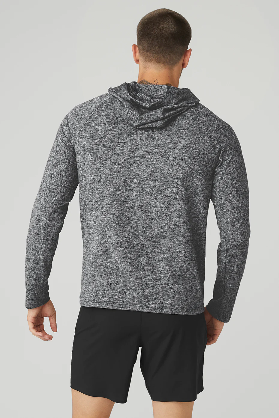 Alo Yoga The Conquer Hoodie – Graphite Marl online
