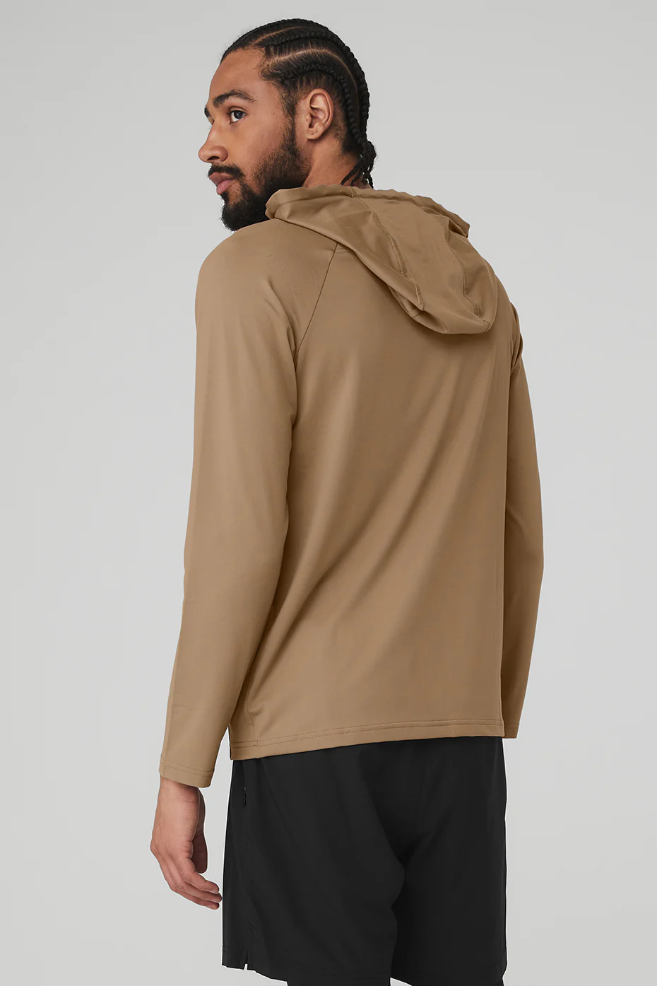 Alo Yoga The Conquer Hoodie – Gravel online