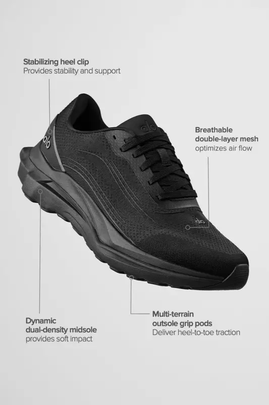 ALO Runner – Black/Black online