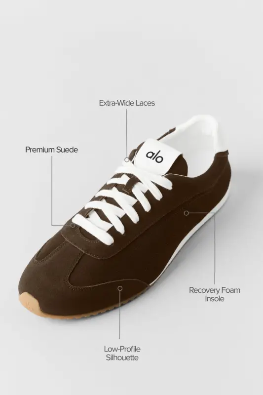 ALO Sunset Sneaker – Espresso online