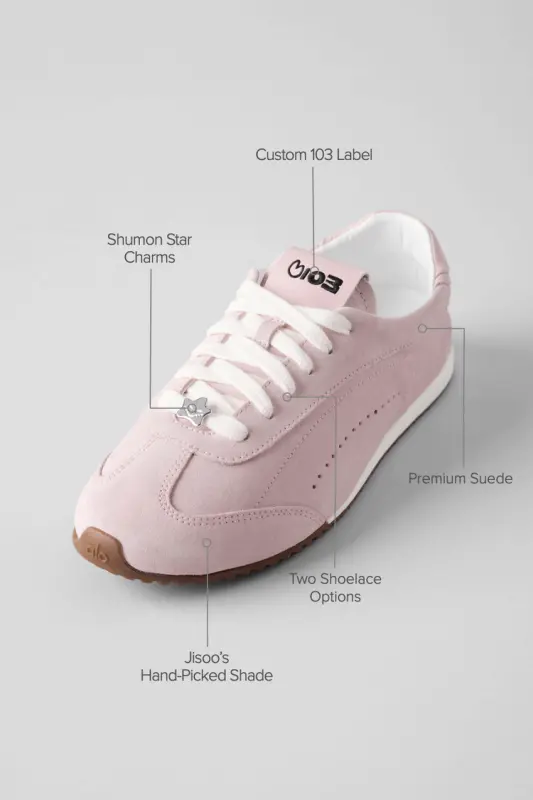 ALO Sunset Sneaker + Jisoo – Bloom Pink online
