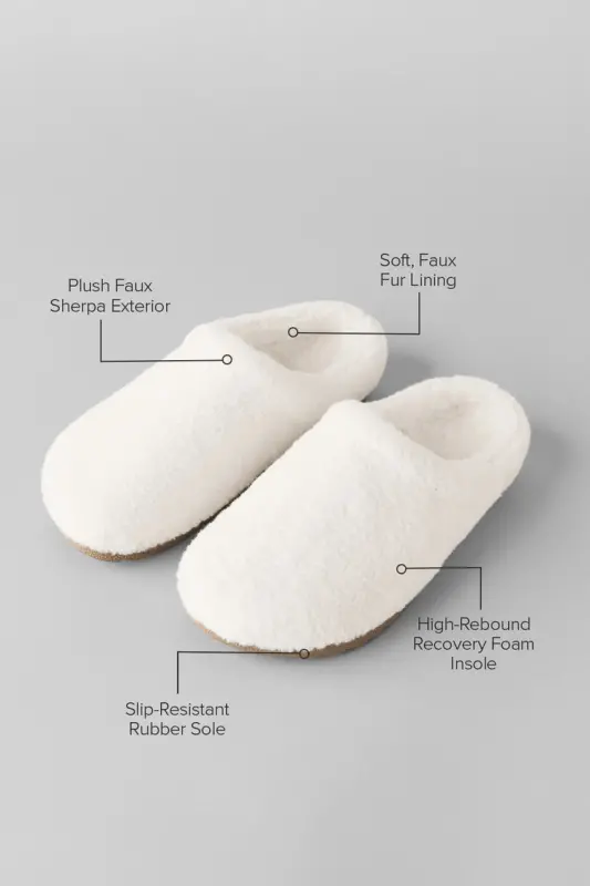 Sherpa Recovery Slipper – Ivory online