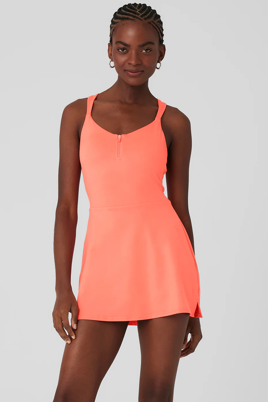 Alo Yoga Alosoft Showcase Dress - Candy Orange Alo Yoga Alosoft Showcase Dress – Candy Orange online
