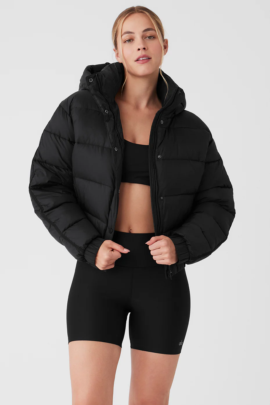 Alo Yoga Aspen Love Puffer Jacket – Black online