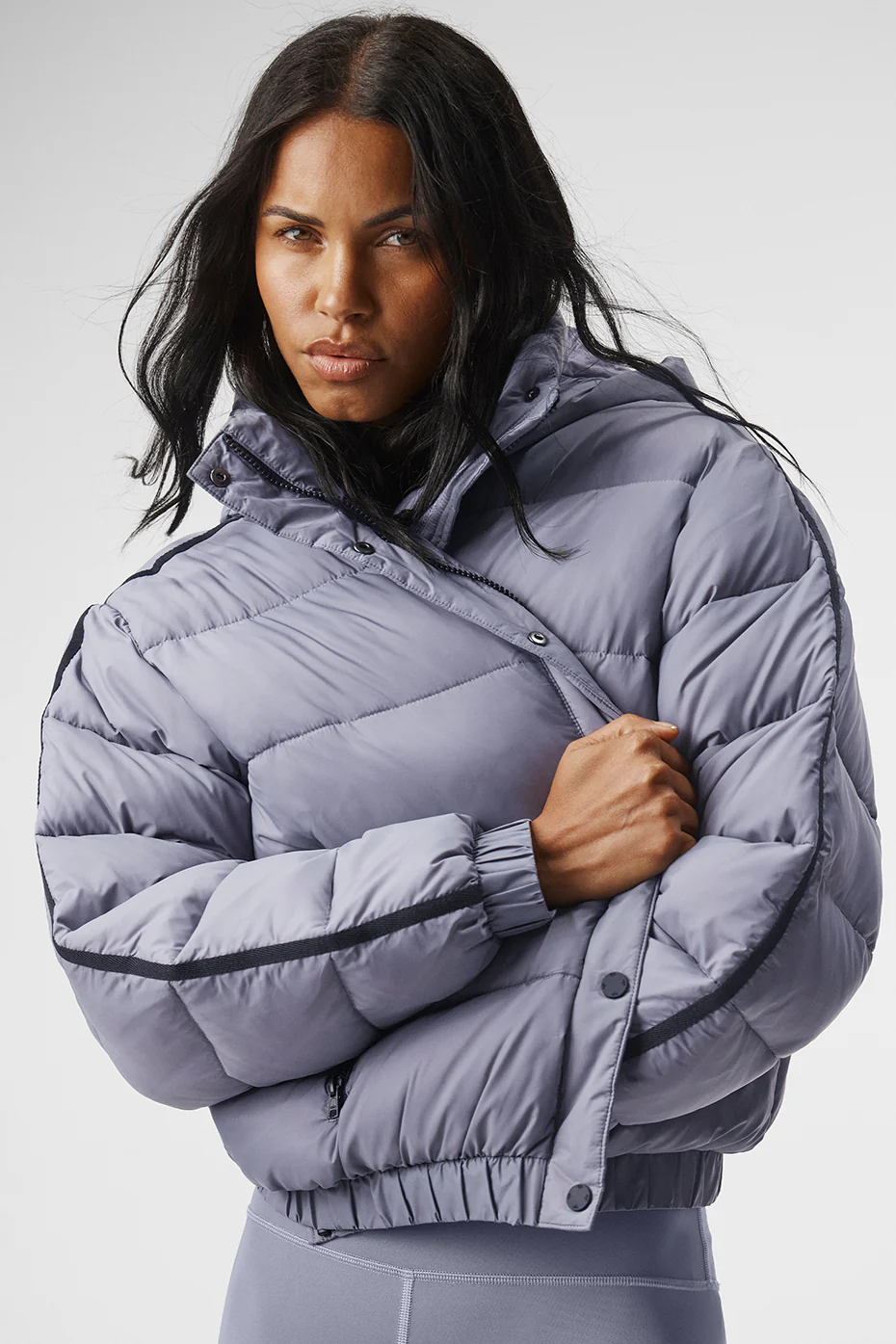 Alo Yoga Aspen Love Puffer Jacket – Fog online