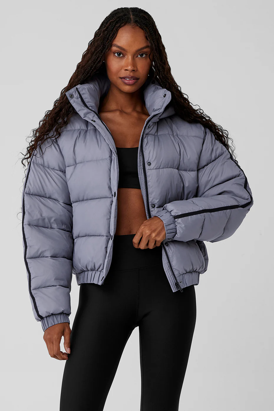 Alo Yoga Aspen Love Puffer Jacket – Fog online