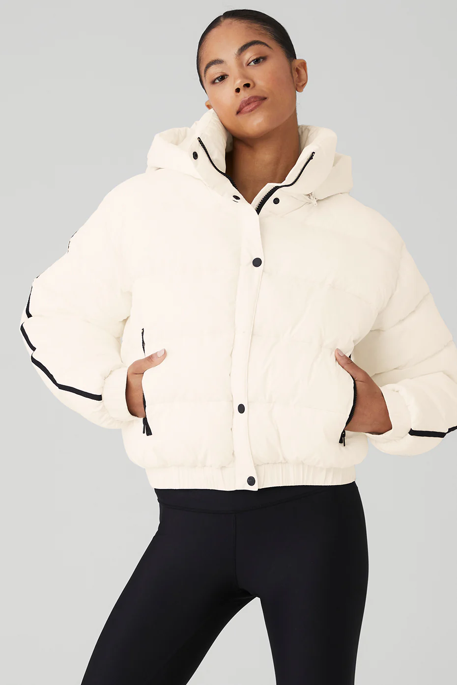 Alo Yoga Aspen Love Puffer Jacket – Ivory online