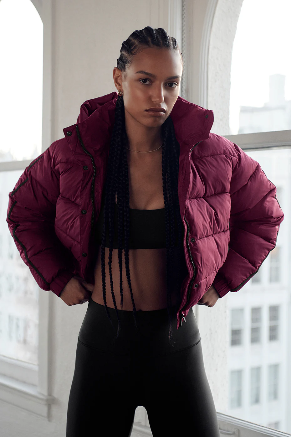 Alo Yoga Aspen Love Puffer Jacket – Wild Berry online
