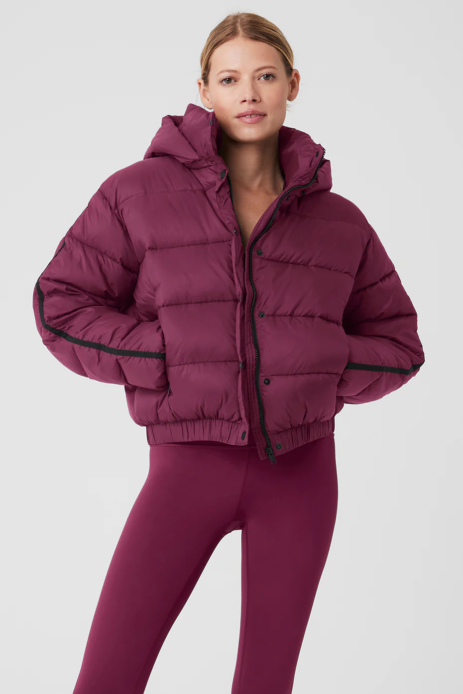 Alo Yoga Aspen Love Puffer Jacket – Wild Berry online