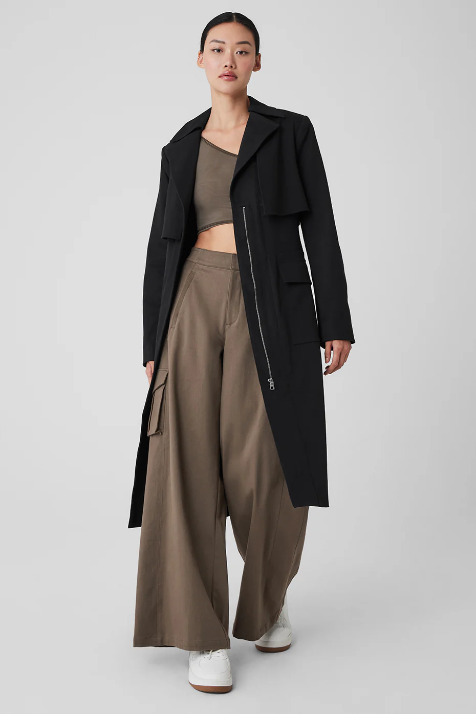 Alo Yoga Formation Trench Coat – Black online