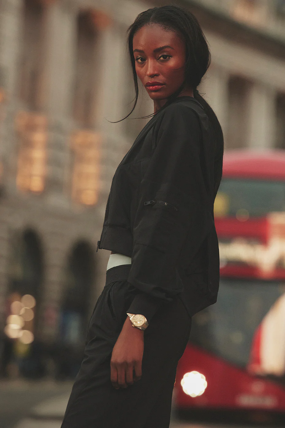 Alo Yoga Mixed Media Reinvention Jacket - Black Alo Yoga Mixed Media Reinvention Jacket – Black online