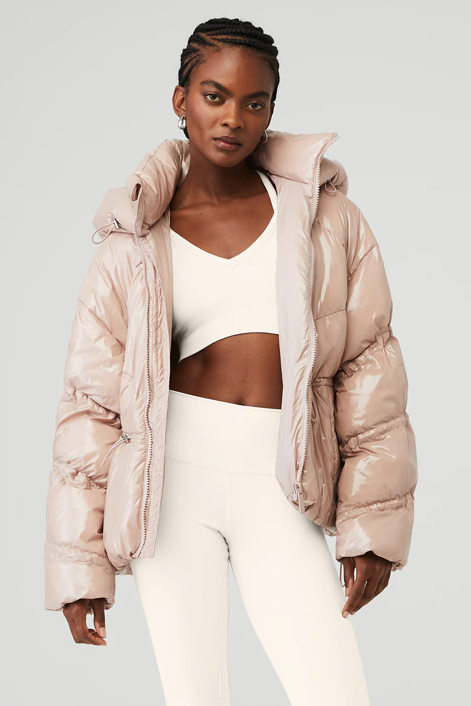Alo Yoga Stunner Puffer Jacket - Dusty Pink Alo Yoga Stunner Puffer Jacket – Dusty Pink online