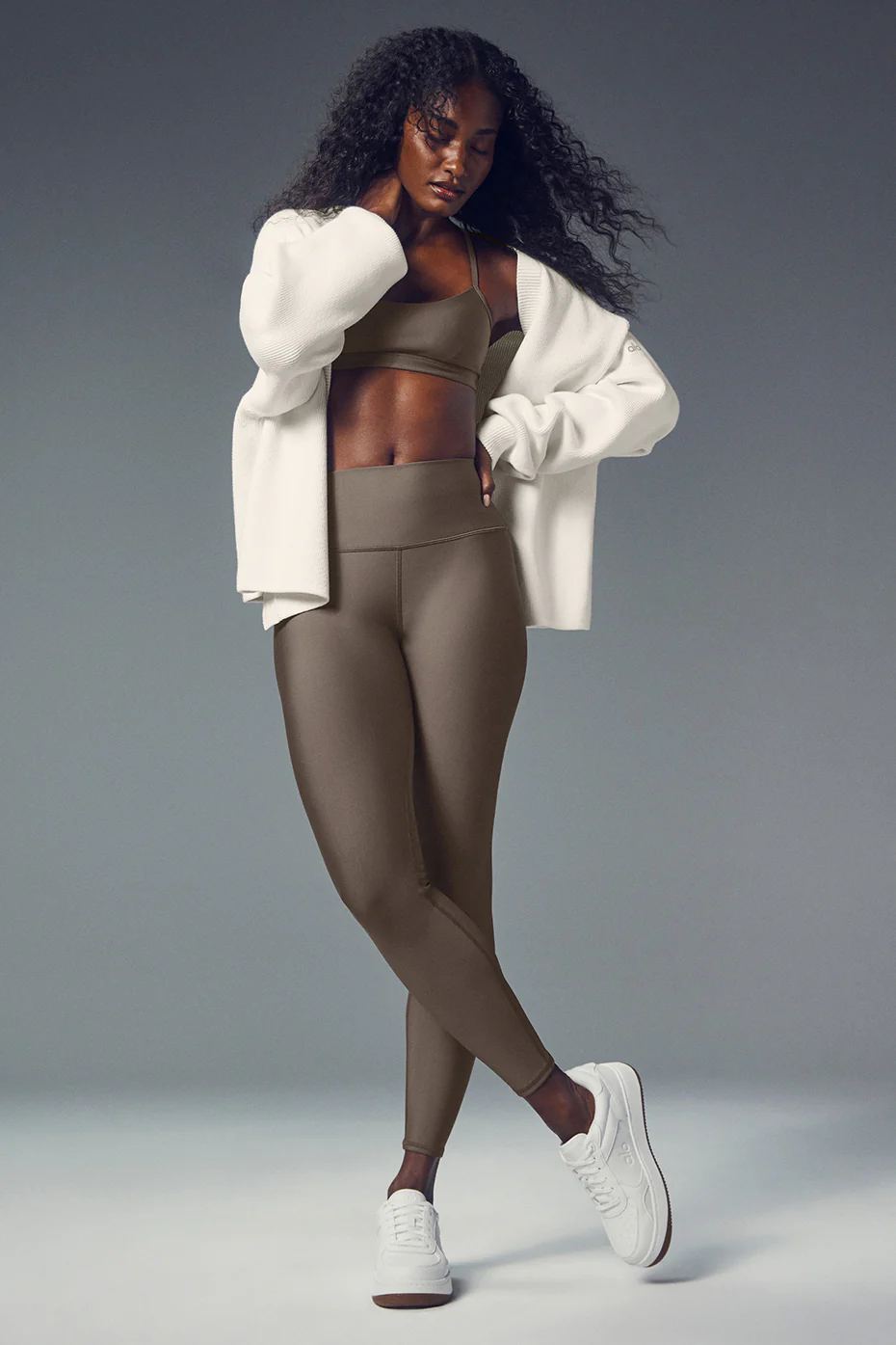 Alo Yoga 7/8 High-Waist Airlift Legging – Olive Tree online