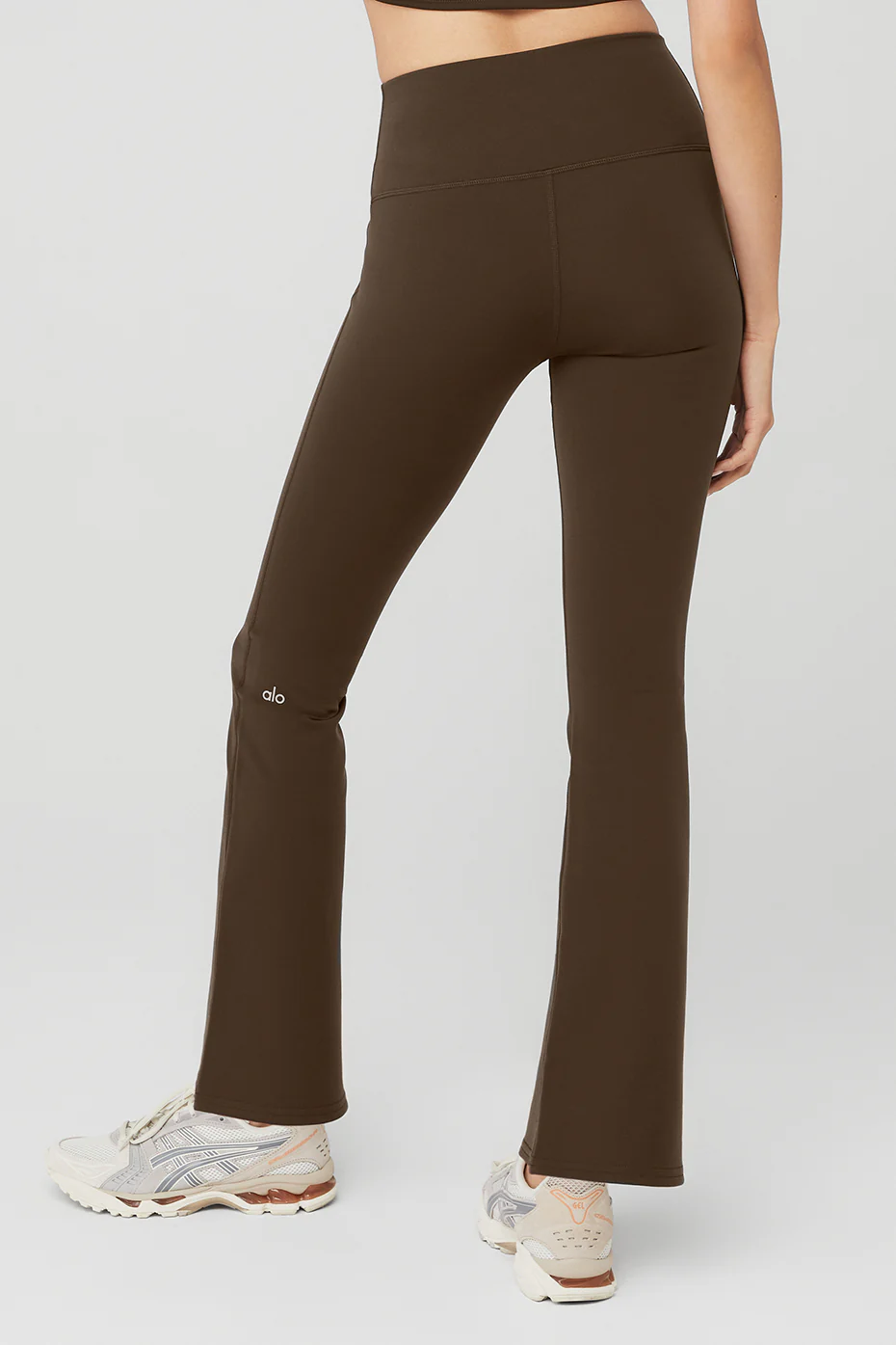 Alo Yoga Airbrush High-Waist 7/8 Bootcut Legging – Espresso online