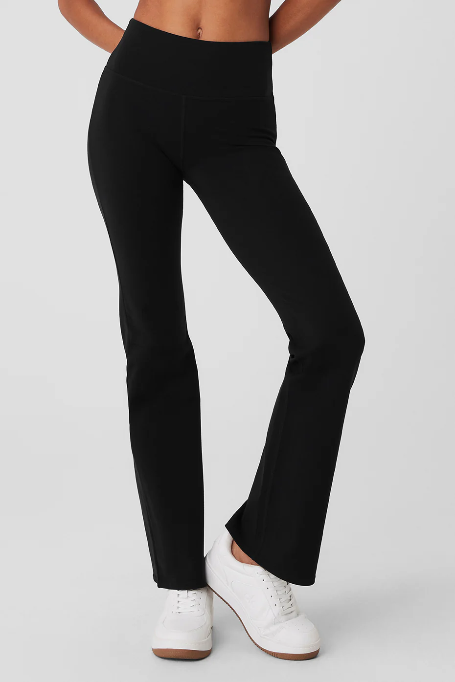 Alo Yoga Airbrush High-Waist Flare Legging - Black Alo Yoga Airbrush High-Waist Flare Legging – Black online