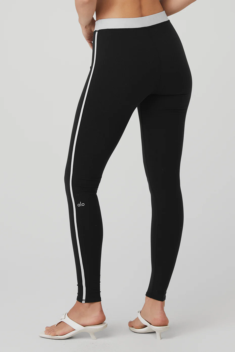 Alo Yoga Airbrush High-Waist Streamlined Legging – Black/White online