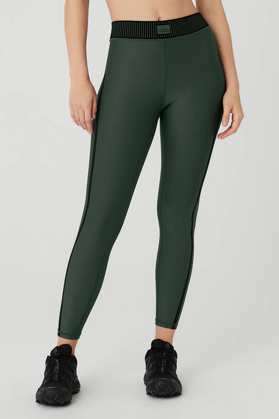 Alo Yoga Airlift High-Waist 7/8 Line Up Legging – Dark Cactus online