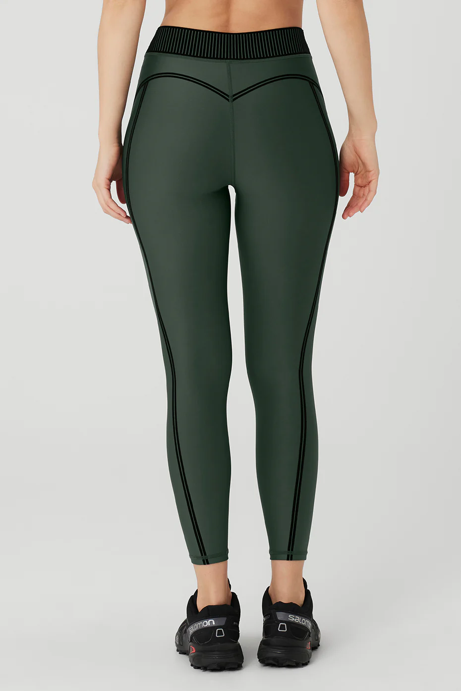 Alo Yoga Airlift High-Waist 7/8 Line Up Legging – Dark Cactus online