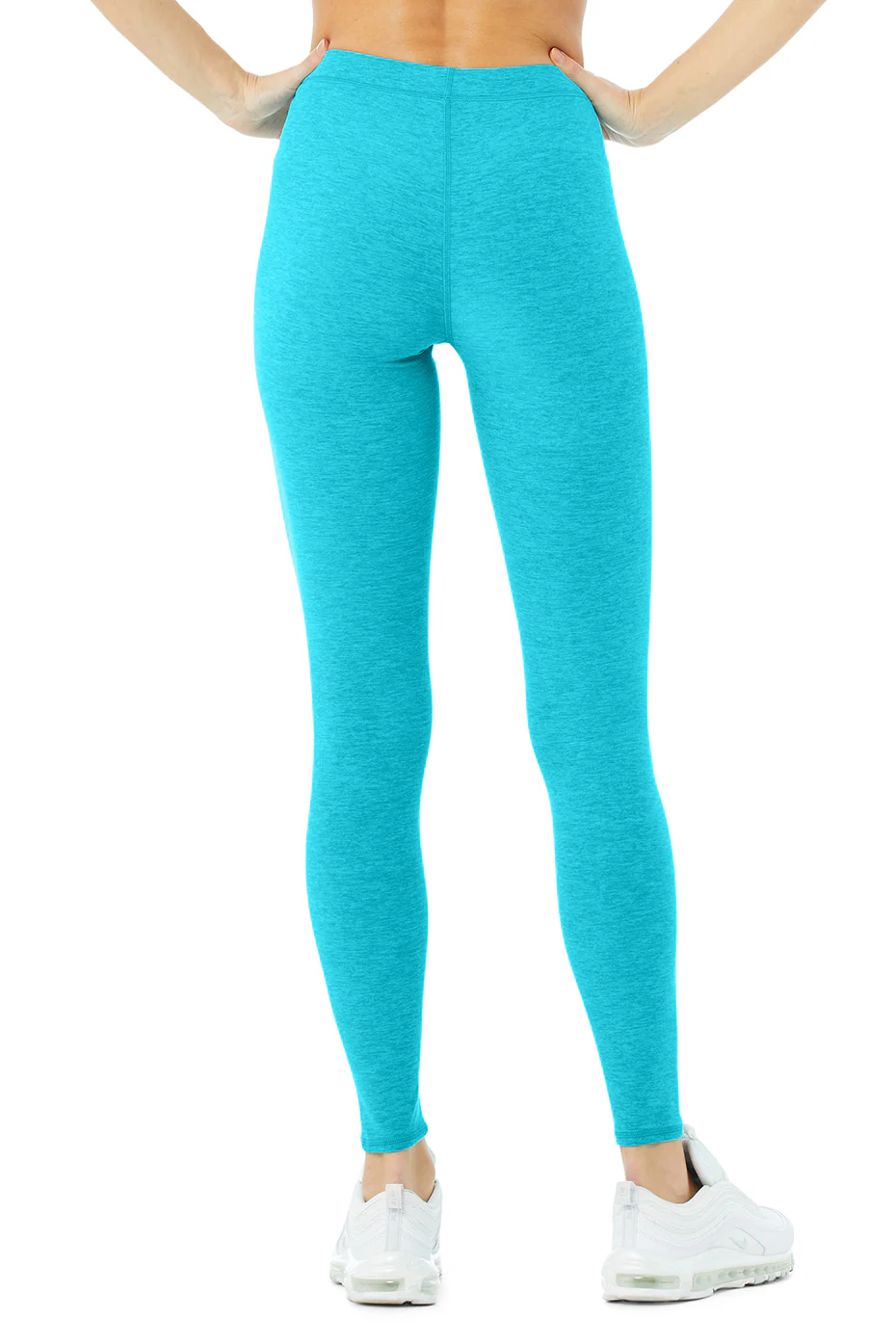 Alo Yoga High-Waist Alosoft Flow Legging – Bright Aqua Heather online