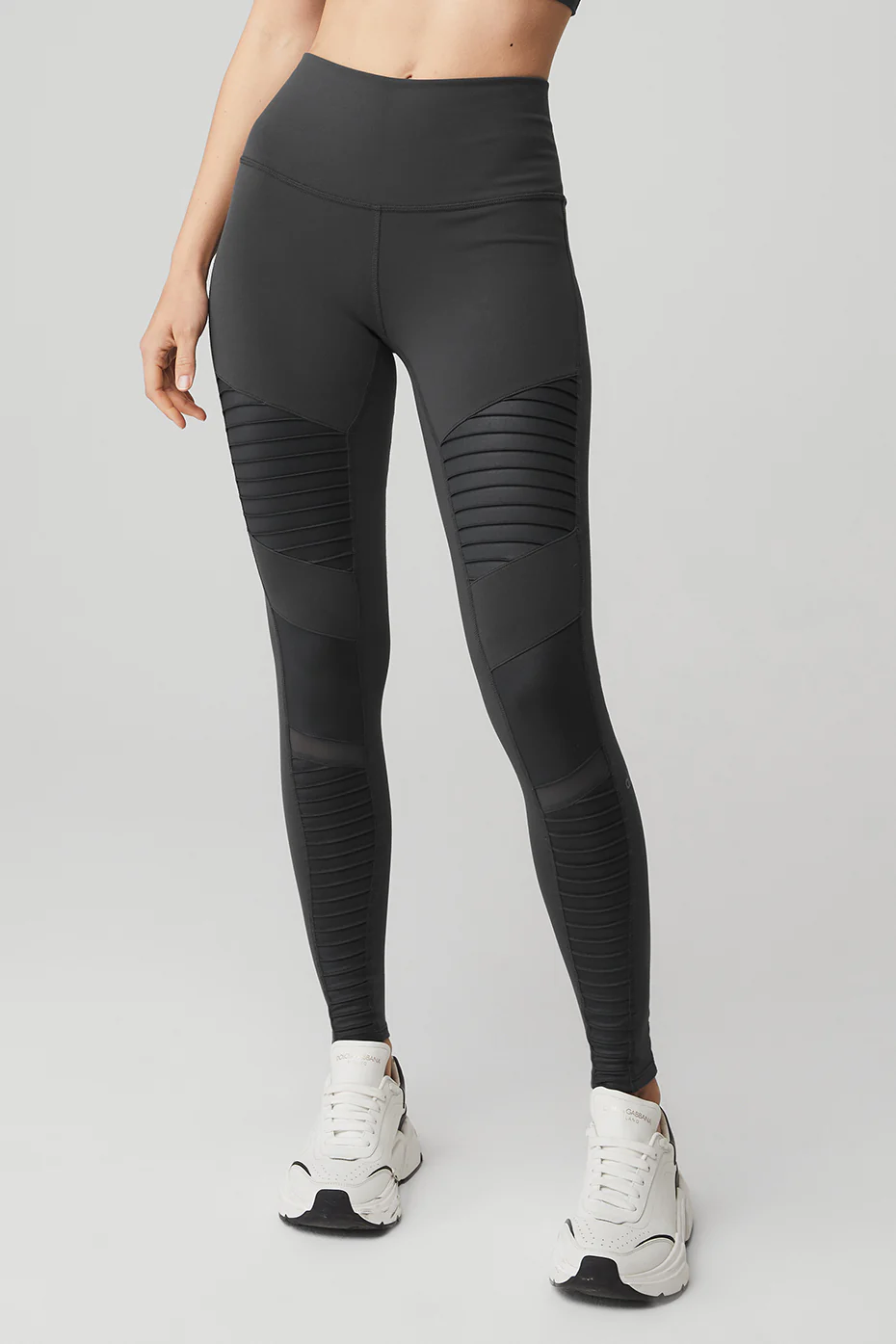 Alo Yoga High-Waist Moto Legging - Anthracite/Anthracite Glossy Alo Yoga High-Waist Moto Legging – Anthracite/Anthracite Glossy online