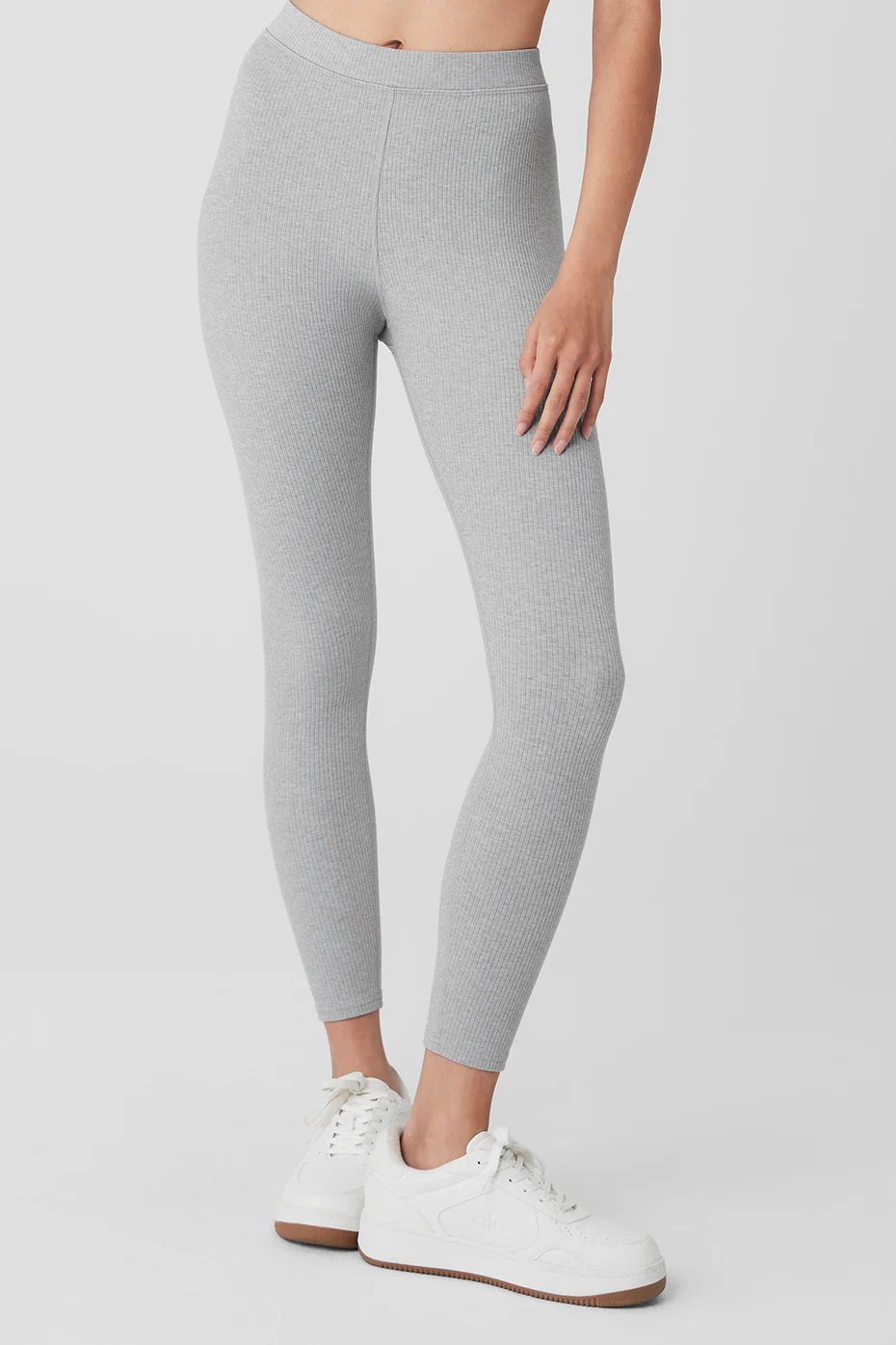 Alo Yoga Ribbed High-Waist 7/8 Blissful Legging - Athletic Heather Grey Alo Yoga Ribbed High-Waist 7/8 Blissful Legging – Athletic Heather Grey online